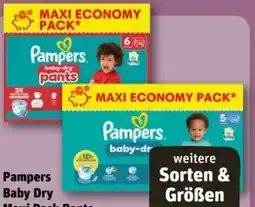 REWE Center Pampers Baby-Dry Pants Maxi Pack Angebot