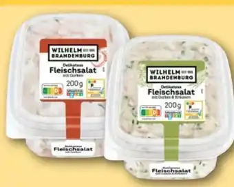 REWE Center Metzgerei Wilhelm Brandenburg Fleischsalat Angebot