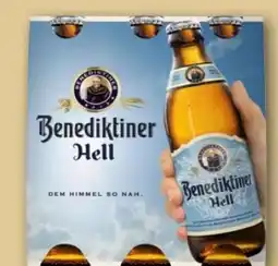 REWE Center Benediktiner Weissbier Hell Angebot