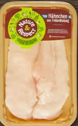 REWE Nature & Respect Freiland Hähnchen Minutenschnitzel Angebot
