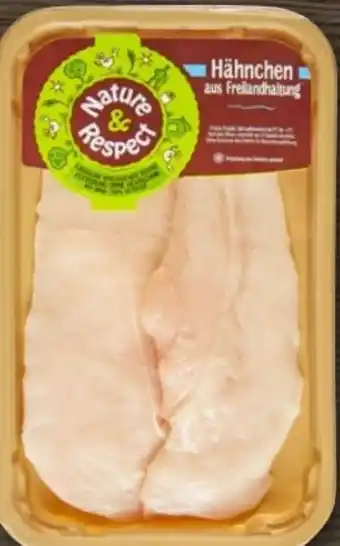 REWE Nature & Respect Freiland Hähnchen Minutenschnitzel Angebot
