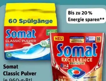 REWE Somat Excellence Premium Geschirrreiniger Angebot