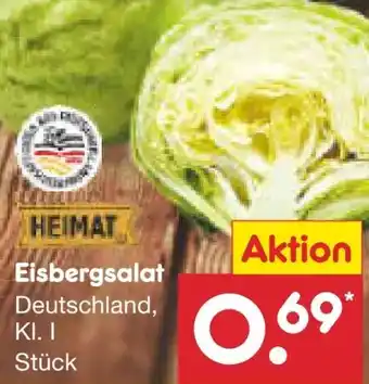 Netto Marken-Discount Heimat Eisbergsalat Angebot