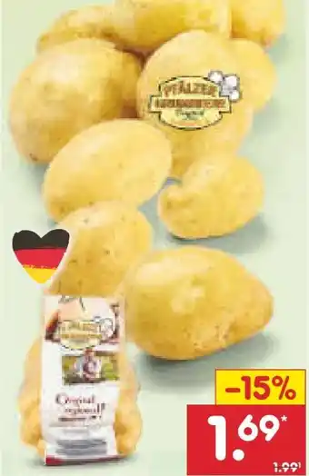 Netto Marken-Discount Pfälzer Grumbeere Speisekartoffeln Angebot