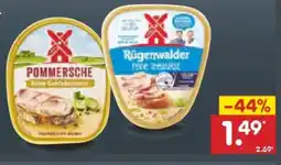 Netto Marken-Discount Rügenwalder Mühle Pommersche Leberwurst Angebot