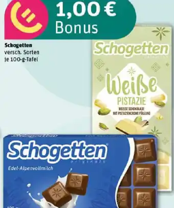 REWE Schogetten Angebot