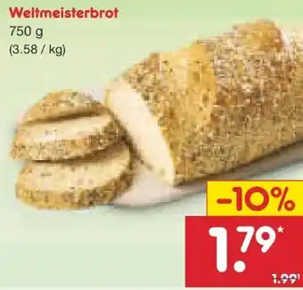 Netto Marken-Discount Netto Backstube Weltmeisterbrot Angebot