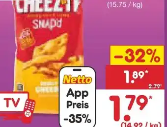 Netto Marken-Discount Kellogg's Cheez-It Käse Snack Angebot