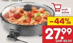 Netto Marken-Discount Gourmetmaxx Elektrische Partypfanne Angebot