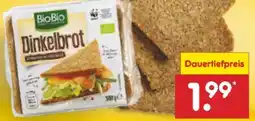 Netto Marken-Discount BioBio Bio-Dinkelbrot Angebot