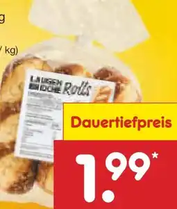 Netto Marken-Discount Laugen Brioche Rolls Angebot