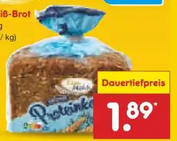 Netto Marken-Discount Korn Mühle Eiweißbrot Angebot
