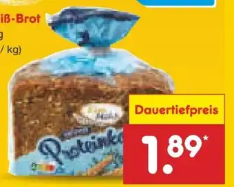Netto Marken-Discount Korn Mühle Eiweißbrot Angebot