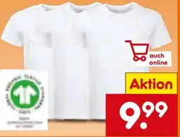 Netto Marken-Discount Herren Unterziehshirts 3er-Pack Angebot