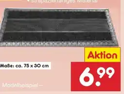 Netto Marken-Discount Dekor Outdoor Fußmatte Angebot
