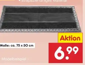 Netto Marken-Discount Dekor Outdoor Fußmatte Angebot