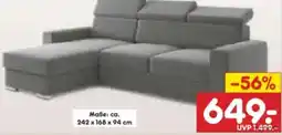 Netto Marken-Discount Möbel Punkt Ecksofa Tokio Angebot