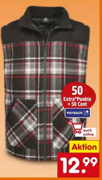 Netto Marken-Discount Herren Fleeceweste Angebot