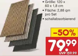 Netto Marken-Discount Juskys Akustik-­Wandpaneele Angebot