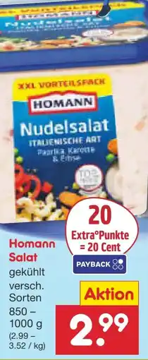 Netto Marken-Discount Homann Nudelsalat XXL Angebot