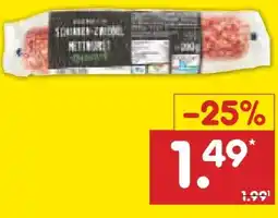 Netto Marken-Discount Windau Schinkenzwiebelmettwurst Angebot