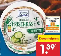 Netto Marken-Discount Gutes Land Frischkäse Angebot