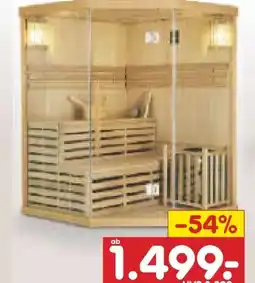 Netto Marken-Discount Artsauna Eck-Saunakabine Espoo Angebot
