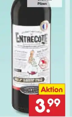 Netto Marken-Discount Weingut Gourmet Père & Fils Entrecôte Merlot Cabernet Syrah Angebot