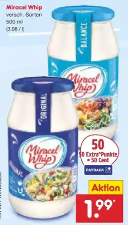Netto Marken-Discount Kraft Miracel Whip Original Angebot