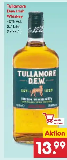 Netto Marken-Discount Tullamore Dew D.E.W. Irish Whiskey Angebot