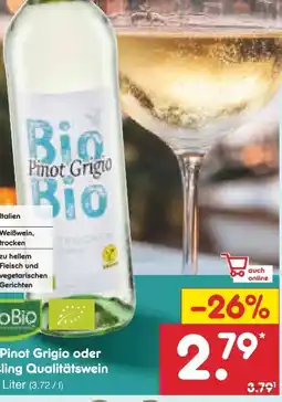 Netto Marken-Discount BioBio Bio Pinot Grigio Angebot