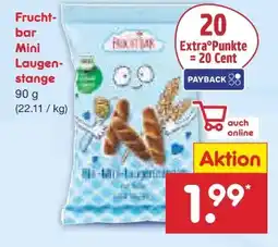 Netto Marken-Discount FruchtBar Bio-Mini-Laugenstangen Angebot