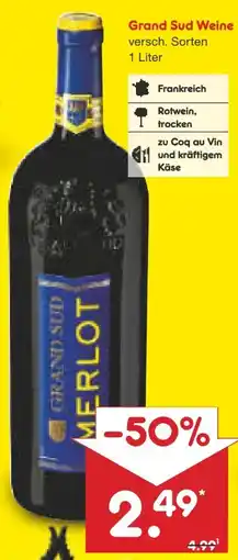 Netto Marken-Discount Languedoc Grand Sud Merlot Angebot