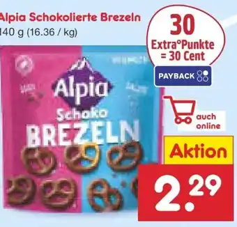 Netto Marken-Discount Alpia Schoko Brezeln Angebot