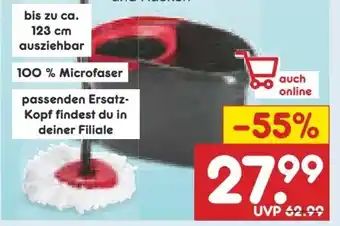 Netto Marken-Discount Vileda Wischmopp-Set Easy Wring & Clean Angebot