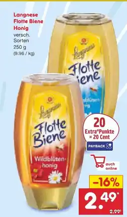 Netto Marken-Discount Langnese Honig Flotte Biene Angebot