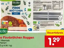 Netto Marken-Discount BioBio Bio Finn Brötchen Roggen Angebot
