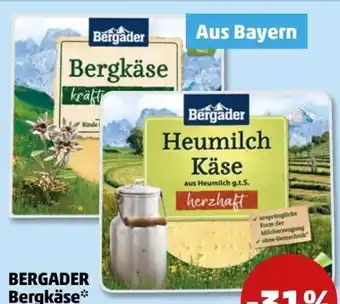 PENNY Bergader Bergkäse Angebot