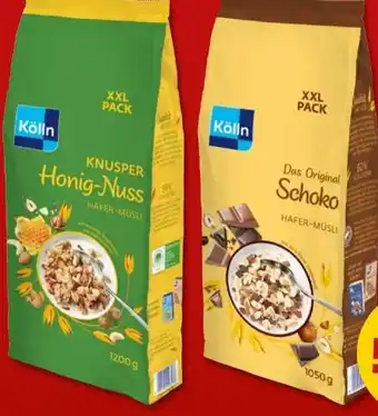 PENNY Kölln Müsli Knusper Honig-Nuss Angebot