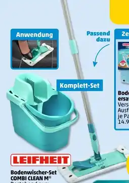 PENNY Leifheit Bodenwischer-Set Combi M Clean Angebot