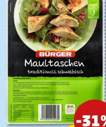 PENNY Bürger Maultaschen Angebot