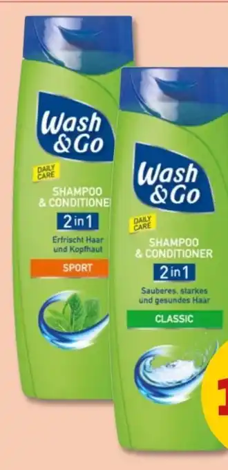 PENNY Wash&Go Shampoo & Conditioner Angebot