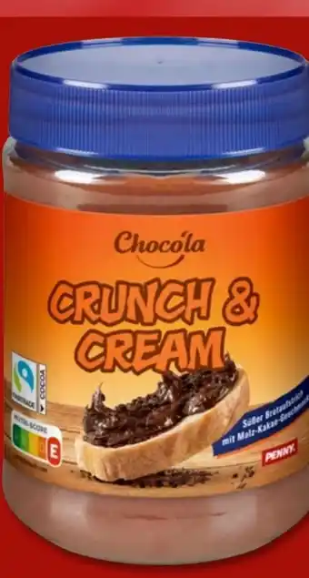 PENNY Choco´La Crunch & Cream Brotaufstrich Angebot