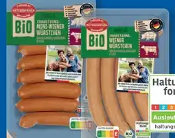 Lidl Metzgerfrisch Bio Traditions Wiener Würstchen Angebot
