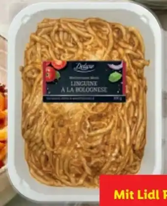 Lidl Deluxe Mediterranes Fertiggericht Angebot
