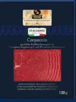 Lidl Italiamo Carpaccio vom Rind Angebot