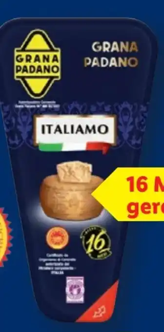 Lidl Italiamo Grana Padano Angebot
