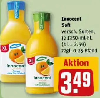 REWE Innocent Saft Angebot