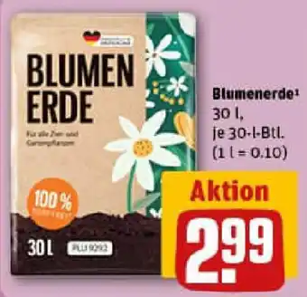 REWE Blumenerde Angebot