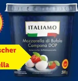 Lidl Italiamo Mozzarella di Bufala Campana Angebot